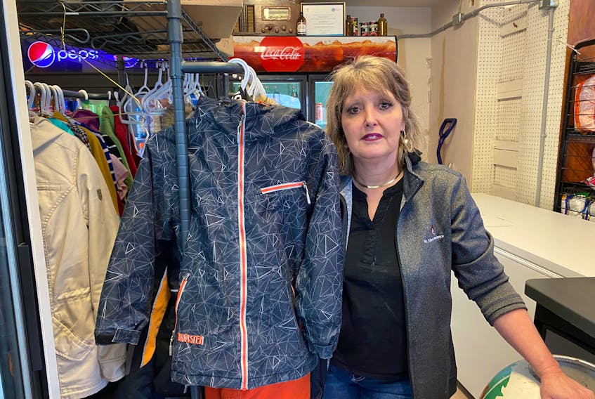 Michelle Payne, owner of Fox’s General Store in Corner Brook, believes in giving back and helping the community. One way she does that is by hosting an annual winter clothing drive at the store. - Diane Crocker/SaltWire