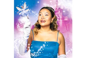 Michelle Yu as Cinderella and Martha Irving as the Fairy Godmother in the upcoming production of Cinderella. PHOTO CREDIT: Dahlia Katz and Stoo Metz Photography