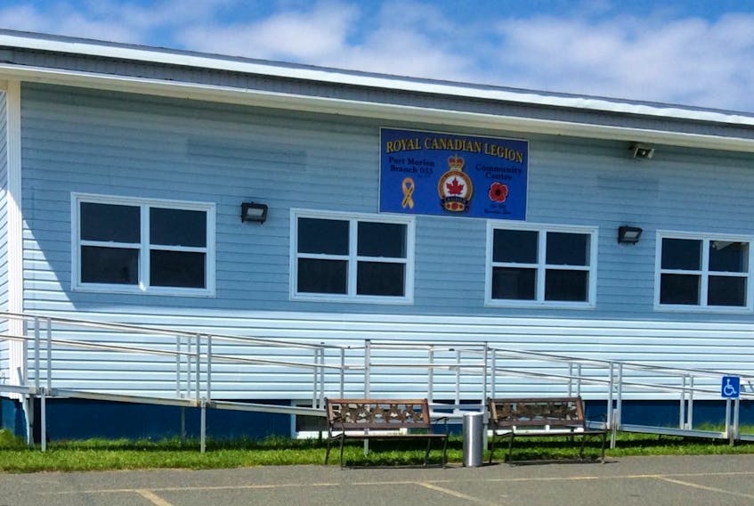 Royal Canadian Legion Branch No. 55 serves as a community centre for the village of Port Morien. CONTRIBUTED