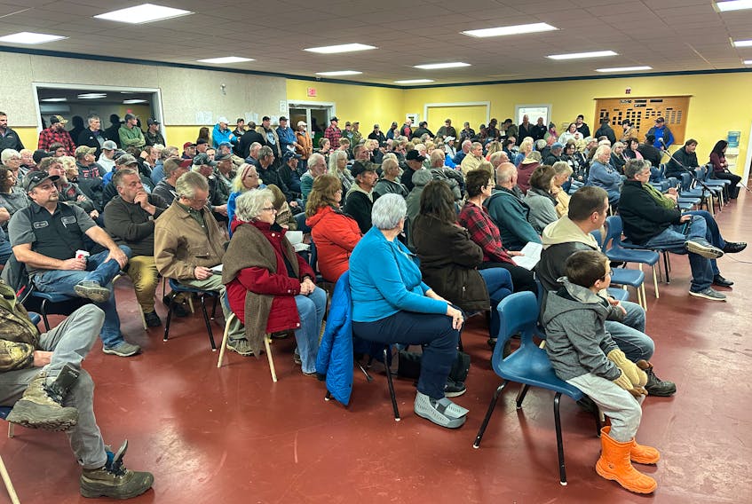 It was a full house at a Nov. 14 public hearing where people could have their say, if they registered in advance, about the Municipality of Yarmouth's revised land-use bylaws. TINA COMEAU