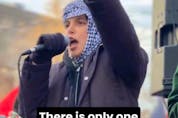  This video shared by the Centre for Israel and Jewish Affairs shows a young child at an anti-Israel rally in Toronto on Saturday screaming for “intifada” and “revolution” against Israel. All of Canada’s major “pro-Palestinian” rallies have carried strong overtones of favouring Israel’s total destruction over any kind of two-state solution. Chants such as the above calling for “intifada” (uprising) are not typically led by children, but it’s been a key feature of Canadian rallies since the beginning.