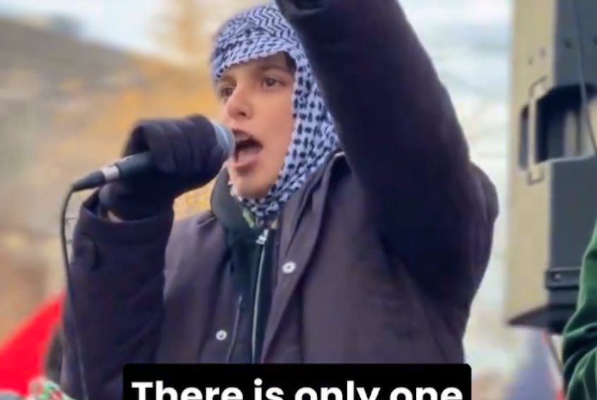  This video shared by the Centre for Israel and Jewish Affairs shows a young child at an anti-Israel rally in Toronto on Saturday screaming for “intifada” and “revolution” against Israel. All of Canada’s major “pro-Palestinian” rallies have carried strong overtones of favouring Israel’s total destruction over any kind of two-state solution. Chants such as the above calling for “intifada” (uprising) are not typically led by children, but it’s been a key feature of Canadian rallies since the beginning.