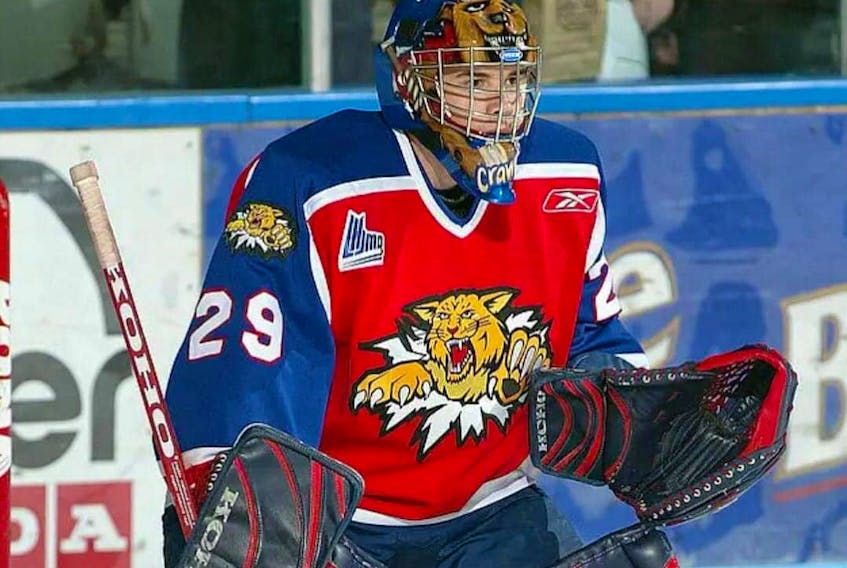 Former Moncton Wildcats goaltender and two-time Stanley Cup champion with the Chicago Blackhawks Corey Crawford will have his jersey #29 retired by the franchise on Nov. 24. - Moncton Wildcats Facebook