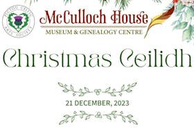 The Pictou Celtic Arts Society is hosting a Christmas Ceilidh to bring in the holiday in Celtic style.