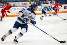 The Halifax Mooseheads added 20-year-old centre Ethan Larmand from the OHL's Sudbury Wolves on Thursday. - Halifax Mooseheads