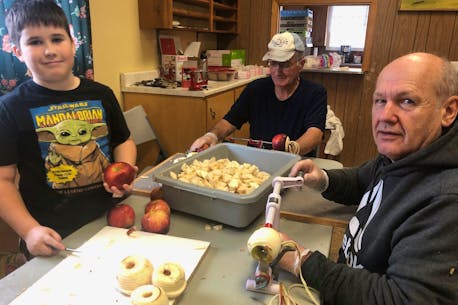 AMONG FRIENDS: A tasty type of fundraiser as men's club bake pies to continue helping community