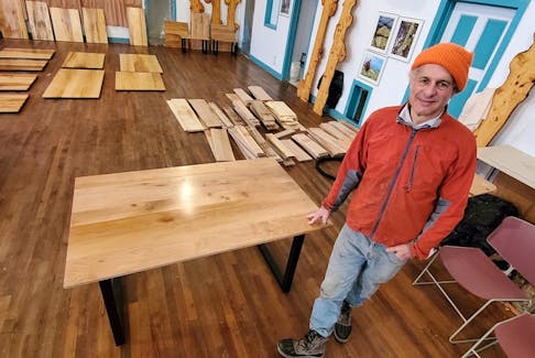 Neal Livingston is the owner of Forest to Table in Mabou, where he makes tables from trees in his woodlot. Livingston said he's discontinued plans to advertise on Meta's platforms such as Facebook in response to the platform blocking Canadian news content after the passing of Bill C-18 — also known as the Online News Act. “When this whole thing about the bill regarding media came up, a lot of my career has been in media and it put a bad taste in my mouth." CONTRIBUTED/NEAL LIVINGSTON