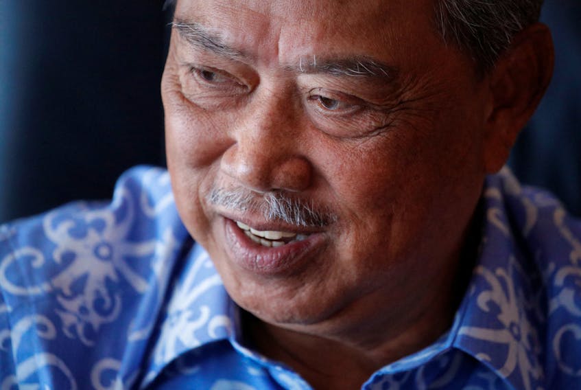 Malaysian opposition leader and former premier Muhyiddin Yassin speaks during an interview at Kuala Lumpur, Malaysia July 27, 2023.