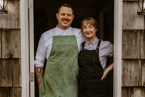 Culinary maestros Kyle Puddester and Kayla O'Brien, owners of Fork Restaurant, capturing a candid moment together, embodying their shared passion for exceptional dining experiences. - Contributed.
