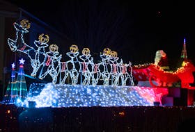Santa Claus waves to the crowd at the 28th annual Saltwire Holiday Parade of Lights on Saturday, Nov. 25, 2023.
Ryan Taplin - The Chronicle Herald