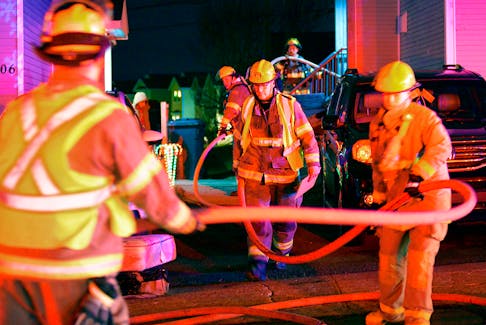 Seven people have been displaced following a Mount Pearl house fire Monday night. Keith Gosse/The Telegram