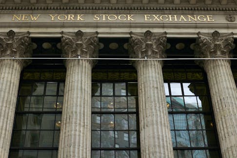 The New York Stock Exchange (NYSE) in New York City, U.S., February 24, 2022.  
