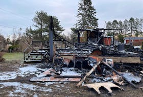 Joanne Cook’s cottage in Stanhope was completely destroyed on Nov. 25 in a suspected arson. - Contributed