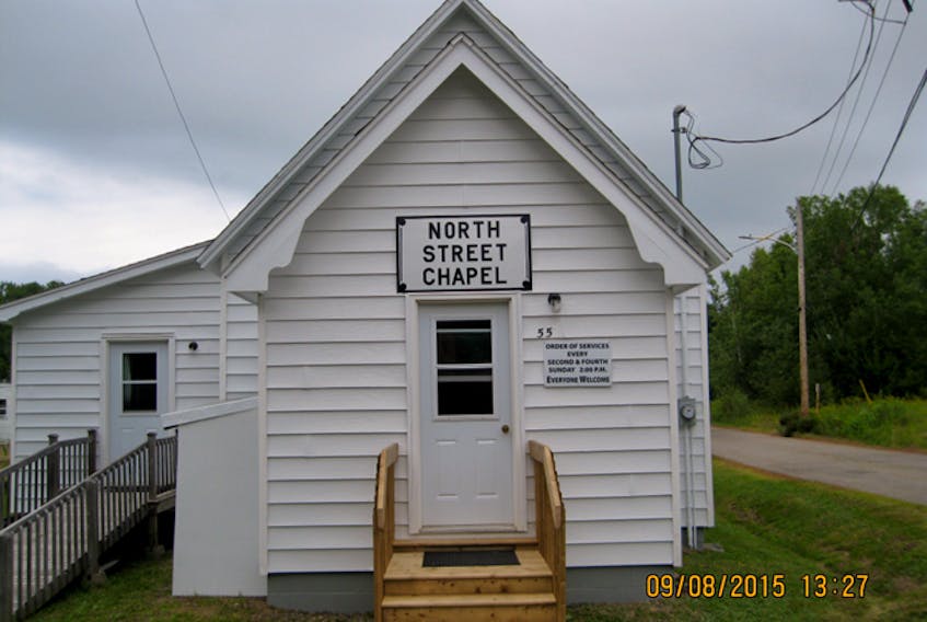 Thieves drained hundreds of dollars worth of furnace oil from a tank at the North Street Chapel in Middleton over the weekend. - Contributed