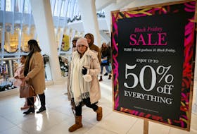 People shop at the Shops at the Oculus and Westfield Shops during Black Friday shopping in New York City, U.S., November 24, 2023. 