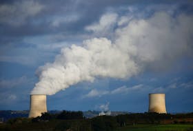 Steam rises from a cooling tower of the Electricite de France (EDF) nuclear power plant, in Golfech, France, November 9, 2023.