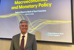 Federal Reserve Board Governor Christopher Waller poses before a speech at the San Francisco Fed, in San Francisco, California, U.S., March 31, 2023.