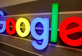 An illuminated Google logo is seen inside an office building in Zurich, Switzerland December 5, 2018.   
