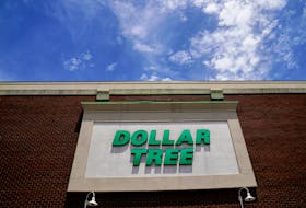 The Dollar Tree sign is seen outside the store in Washington, U.S., June 1, 2021.