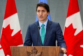 Canadian Prime Minister Justin Trudeau holds a press conference on the sidelines of the UNGA in New York, U.S., September 21, 2023 as tensions escalate following Canada's announcement that it was "actively pursuing credible allegations" linking Indian government agents to the murder of a Sikh separatist leader in June.