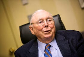 Vice-Chairman of Berkshire Hathaway Corporation Charlie Munger speaks to Reuters during an interview in Omaha, Nebraska May 3, 2013.