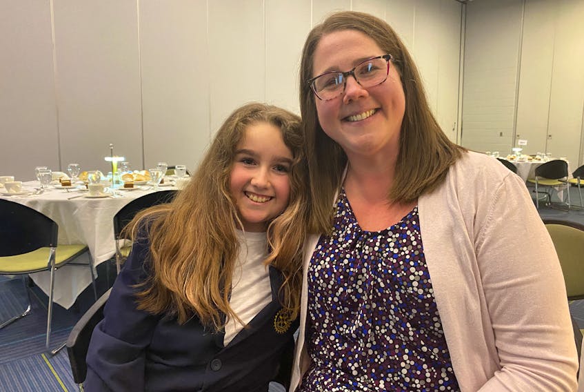 On. Nov 29, 10-year-old Summerside student Lucie Gallant, left, was named the next P.E.I. Easter Seals ambassador. She and her mother, Melissa Gallant, are thrilled for the opportunity to spread autism awareness. – Kristin Gardiner/SaltWire