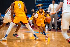 Newfoundland Rogues all-star point guard Armani Chaney is back in St. John’s for his second season after the team announced his signing earlier this week. The team has also signed Tonzell Handy and Treylon Adams-Harrison. Robert Greeley/Newfoundland Rogues