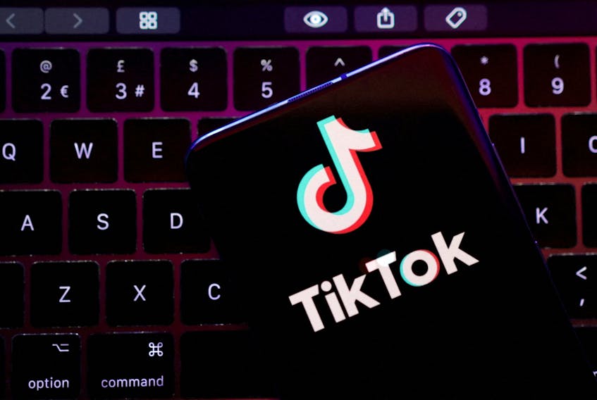The TikTok app logo is seen in this illustration taken August 22, 2022.