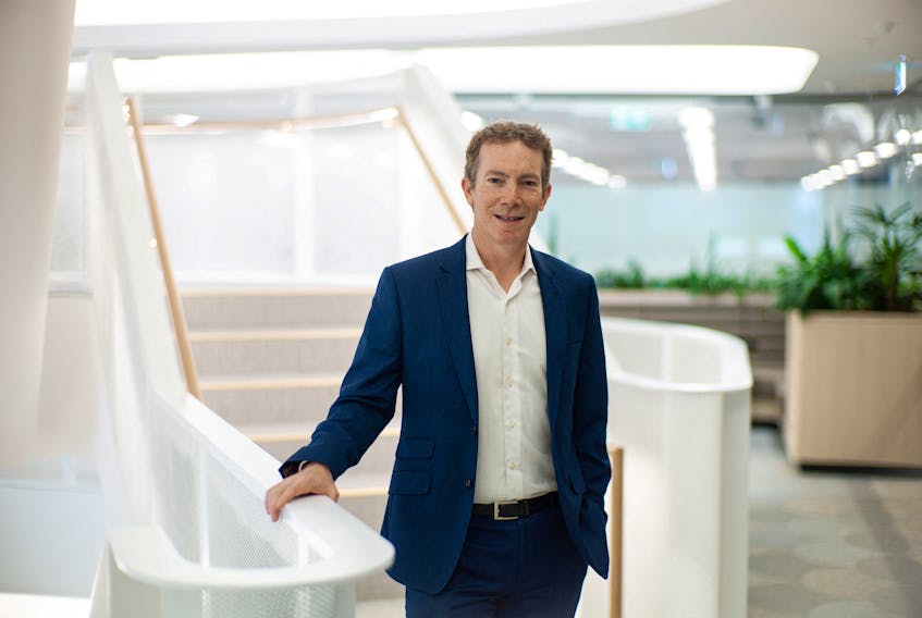 Vanguard Australia Managing Director Daniel Shrimski poses for a picture, in Melbourne, Australia, in this 2023 handout picture. Vanguard Investments Australia/Handout via REUTERS