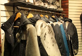 Natural Boutique's coveted item of the season: a luxurious seal skin coat. Owner Kerry Shears describes it as akin to a Canada Goose jacket, blending style, warmth, and Newfoundland heritage. Cameron Kilfoy/The Telegram.