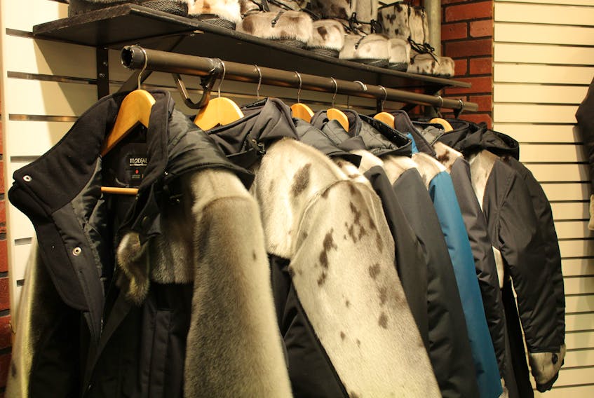 Natural Boutique's coveted item of the season: a luxurious seal skin coat. Owner Kerry Shears describes it as akin to a Canada Goose jacket, blending style, warmth, and Newfoundland heritage. Cameron Kilfoy/The Telegram.