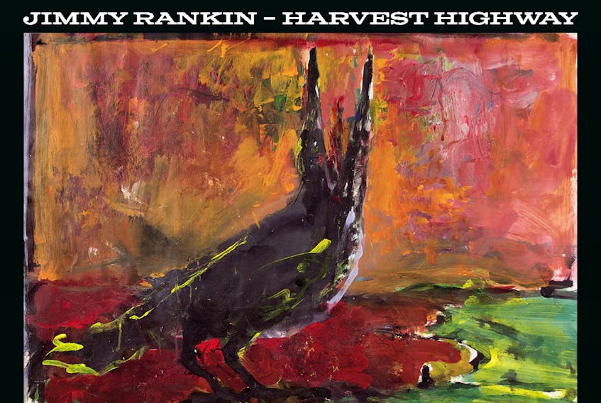 The cover of Jimmy Rankin's album Harvest Highway.