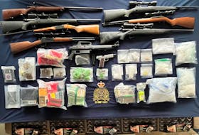 New Brunswick RCMP seized items they believed to be cocaine, crystal meth, methamphetamine pills and hydromorphone pills during Sackville, N.B. drug raid on Nov. 22. - Contributed