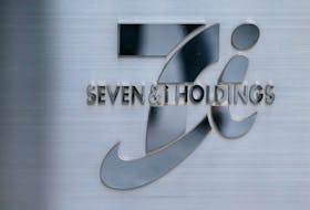 The logo of Seven & I Holdings is seen at its headquarters in Tokyo, Japan December 6, 2017.