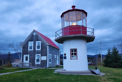 The St. Paul lighthouse was moved to Dingwall by the St. Paul Historical Society. -  Katy Jean