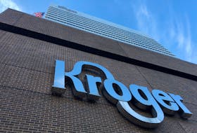 The Kroger supermarket chain's headquarters is shown in Cincinnati, Ohio, U.S., June 28, 2018.  Picture taken June 28, 2018. 