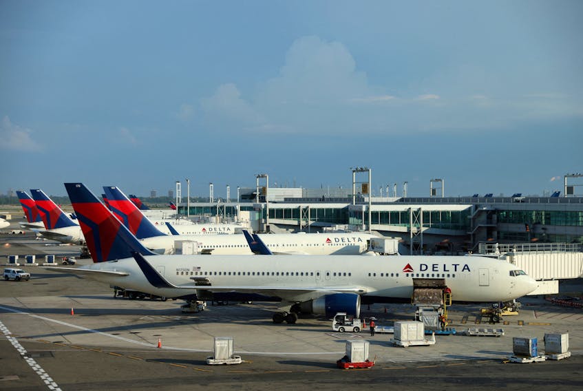 Delta Air Lines planes are seen at John F. Kennedy International Airport on the July 4th weekend in Queens, New York City, U.S., July 2, 2022.