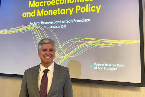 Federal Reserve Governor Christopher Waller poses before a speech at the San Francisco Fed, in San Francisco, California, U.S., March 31, 2023.