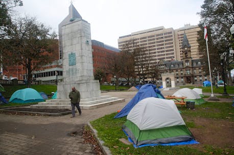 MASON MAXWELL: Sleeping in tents below the cenotaph of those who fought for our freedoms