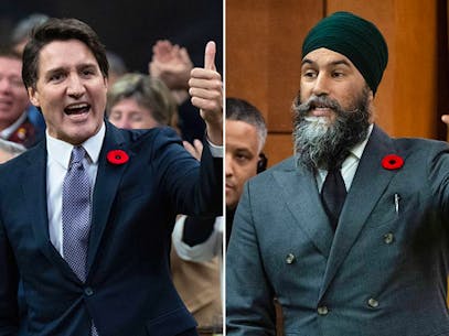 Trudeau and Singh trade shots on carbon tax exemptions amid rumours on future of Liberal-NDP alliance