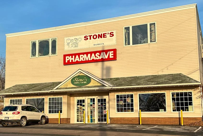 Stone's Pharmasave in Baddeck has been sold but well-known pharmacist Graham MacKenzie plans to stay on in the pharmacy and compounding lab. CONTRIBUTED