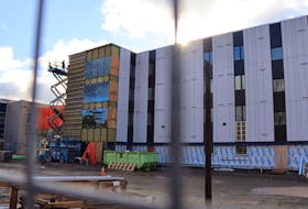 The Pictou NSCC student housing is making good progress, with the siding expected to be finished the end of this month. Students are expected to be able to move into the 50 rooms being built by Fall 2024. ANGELA CAPOBIANCO