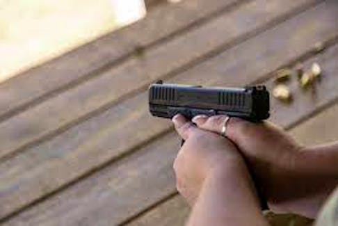 Mounties seized several weapons, including a .22-calibre Glock 44 like the one pictured here, from a Fox Point home this fall after a man allegedly fired a handgun out the door.