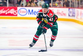 Captain Jake Furlong was one of three members of the Halifax Mooseheads named to the Canadian world junior team on Wednesday. - QMJHL