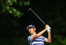 Golf - European Tour - BMW PGA Championship - Wentworth, Virginia Water, Britain - September 16, 2023 Japan's Rikuya Hoshino in action during the third round Action Images via Reuters/Paul Childs/File Photo