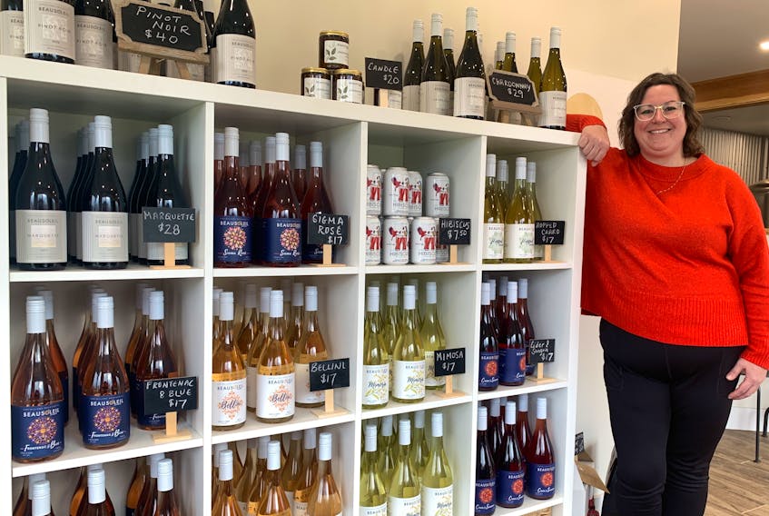 Melanie Eelman is the co-owner of Beausoleil Farmstead Winery and Cidery in Port Williams, which specializes in vinous ciders, made by blending cider and wine.