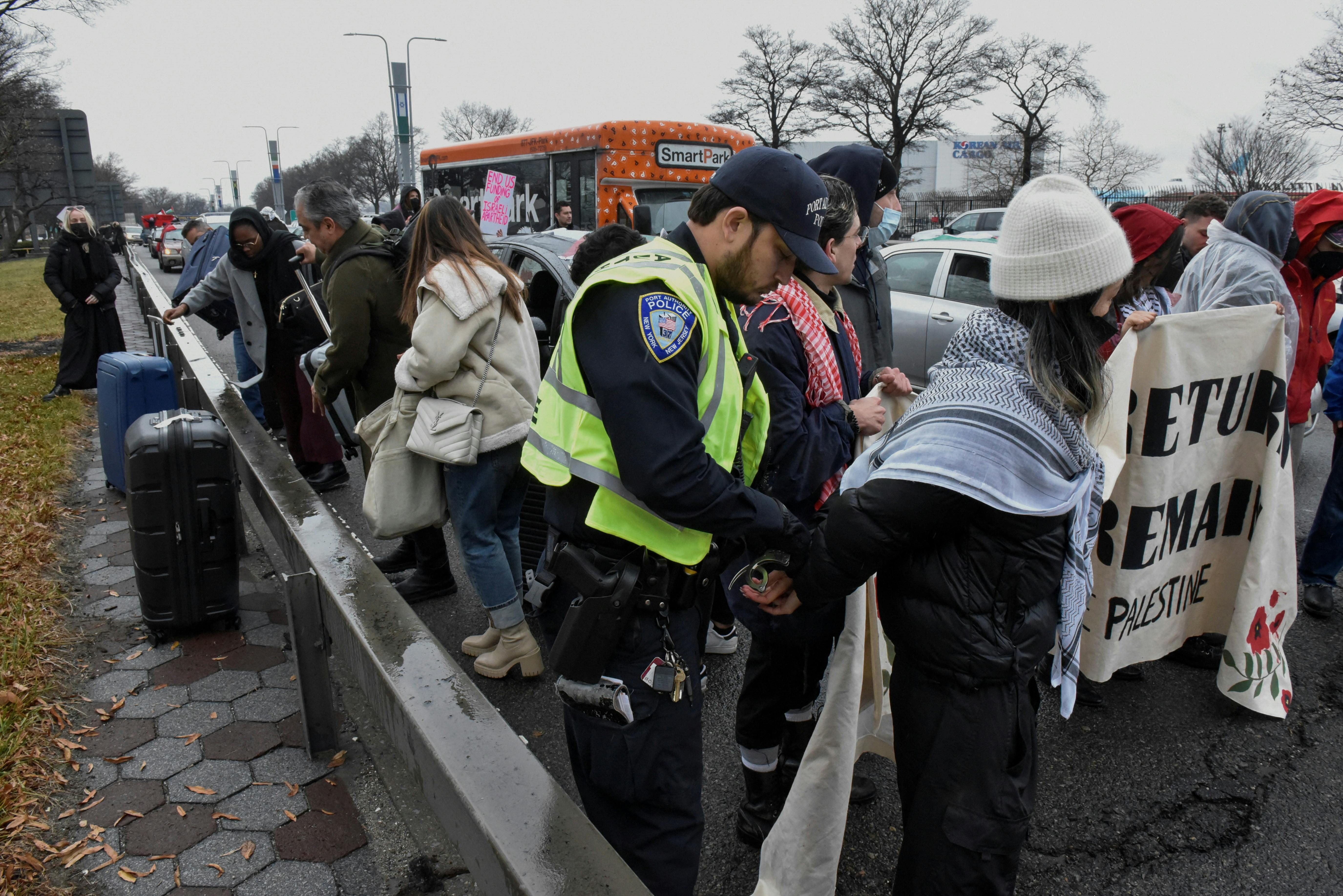 Dozens Arrested In Pro-Palestinian Protests At Two Major U.S. Airports ...