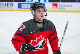 Halifax Mooseheads winger Jordan Dumais scored the winning goal for Canada in a 6-3 victory over Germany at the IIHF World Junior Championship in Gothenburg, Sweden on Sunday.