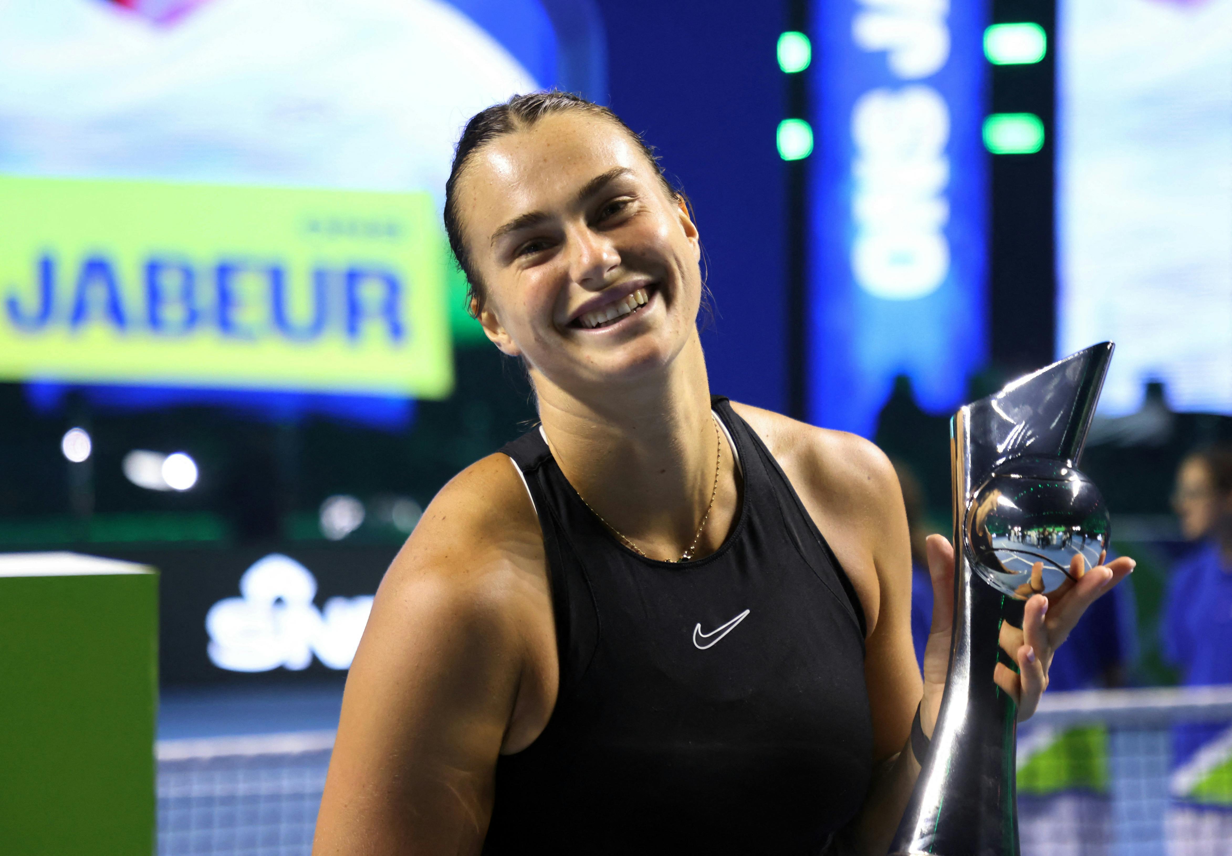 Tennis-Sabalenka equipped with new mindset to handle pressure of