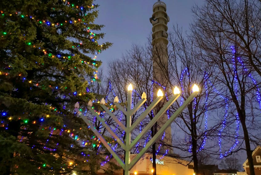 The Moncton Jewish community is speaking out against a recent municipal decision to remove the menorah from the city hall holiday display, which has been standing every year for the past 20. - Moncton Jewish Community Facebook